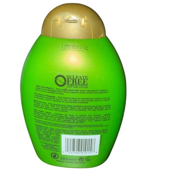OGX Hydrating Tea Tree Mint Conditioner 13oz New Discontinued Old Packaging - Picture 3 of 3